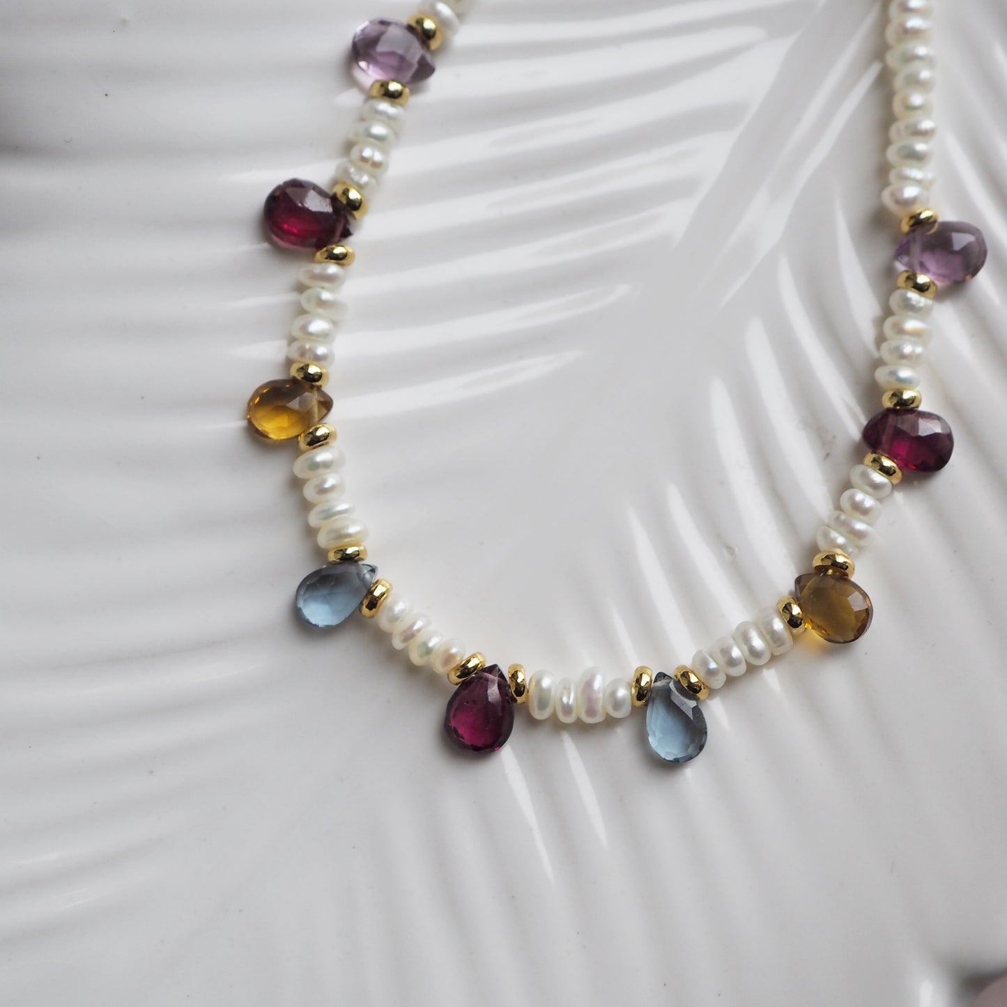 Collana Goccioline Perle Inverno