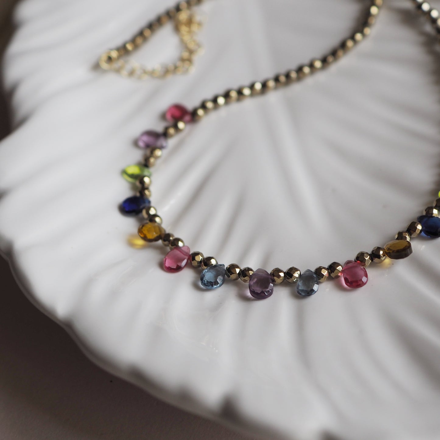 Collana Goccioline Ematite