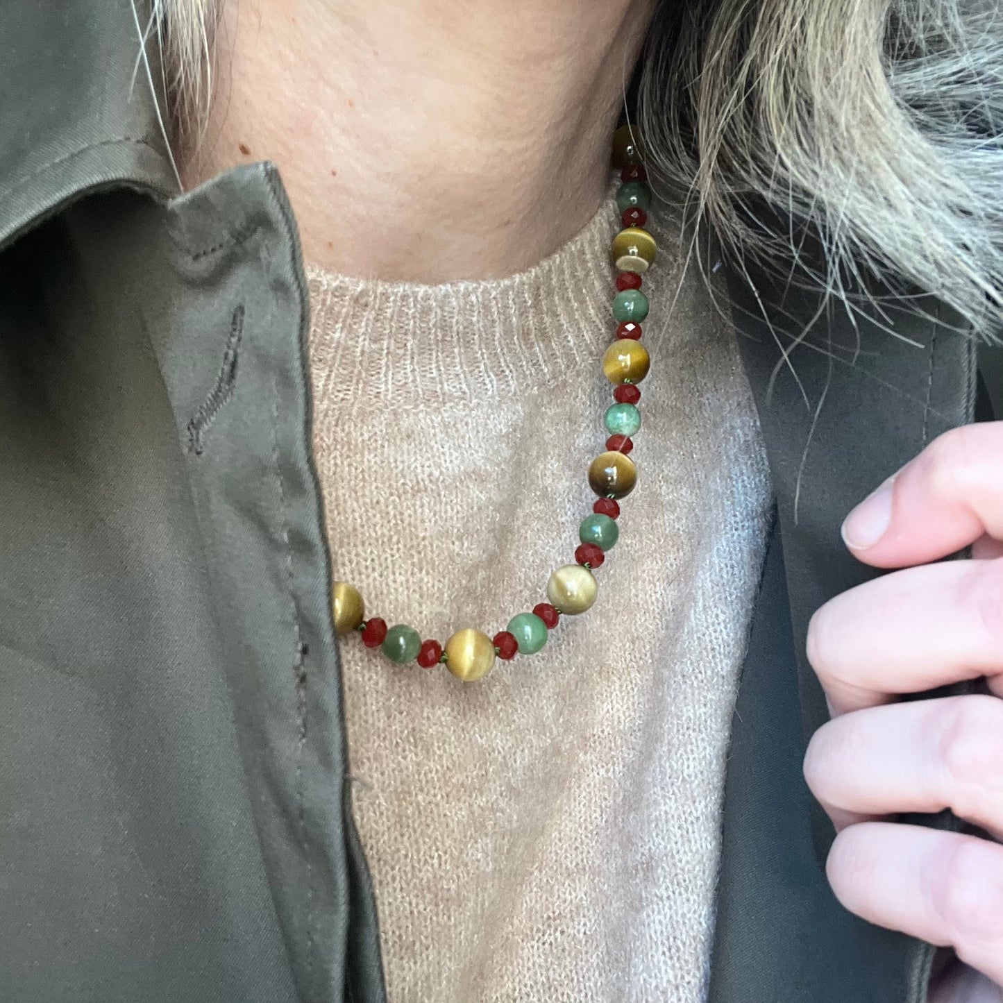 Collana Nodini Birmana