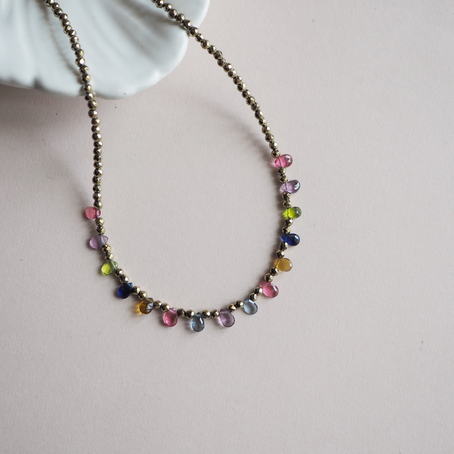 Collana Goccioline Ematite