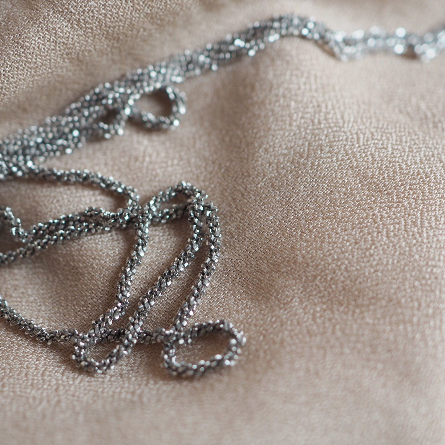 Collana Diamantina Silver