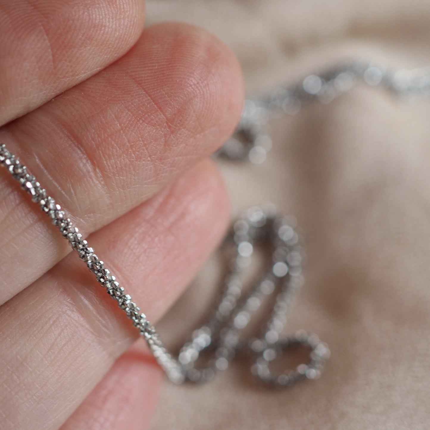 Collana Diamantina Silver