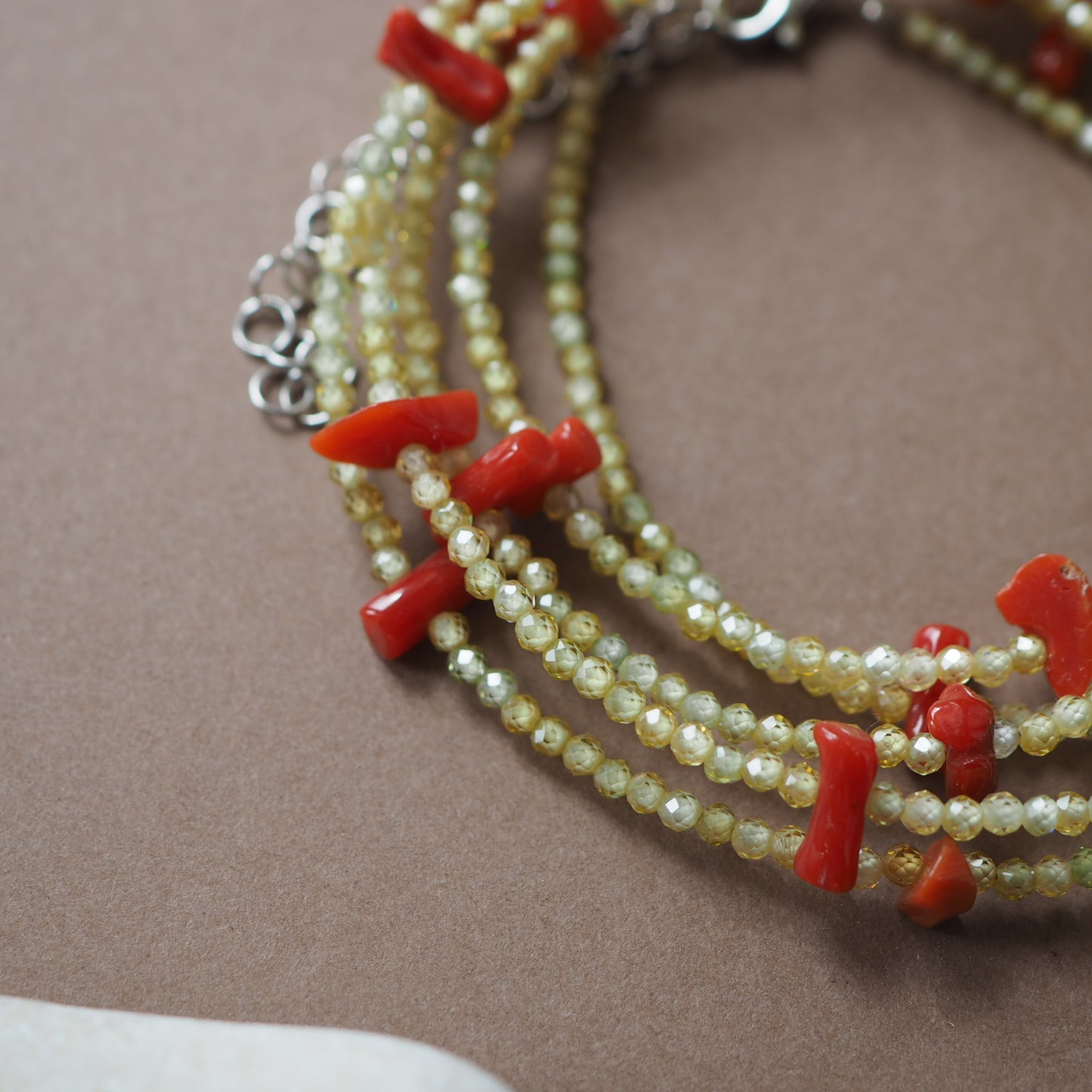 Collana Corallina Lunga