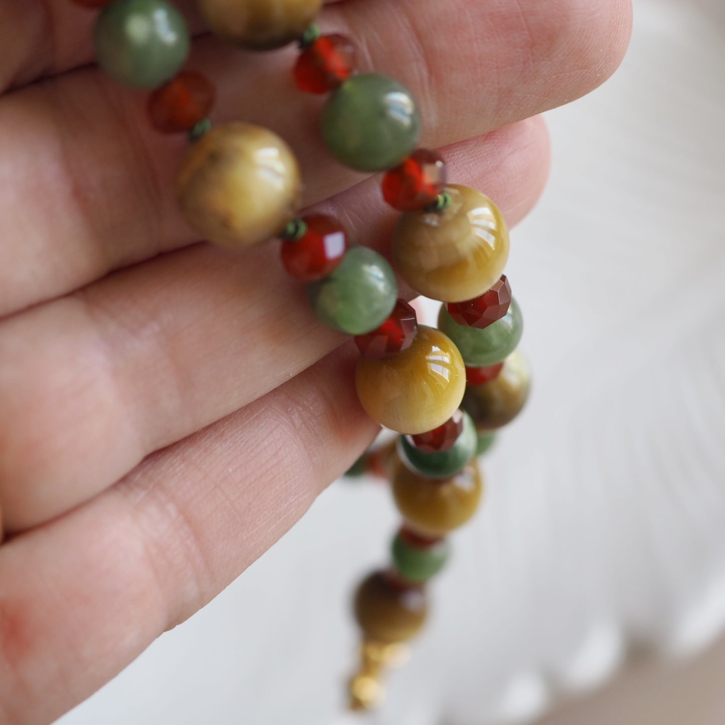 Collana Nodini Birmana
