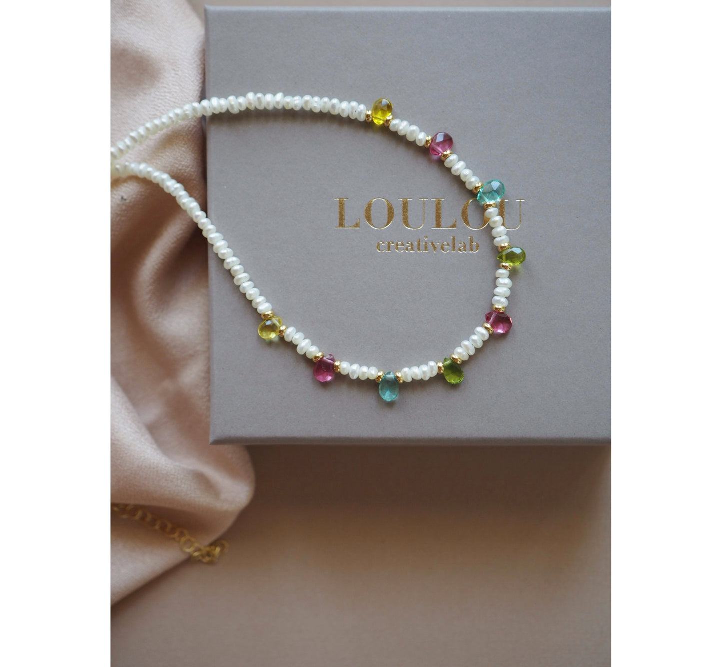 Collana Goccioline Perle Estate