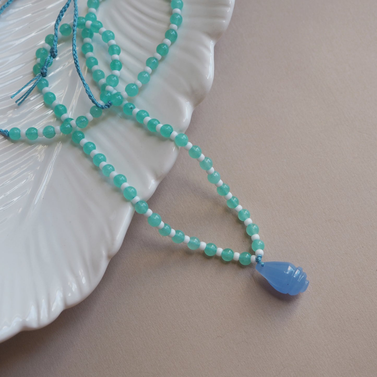 Collana Shellina Azzurro