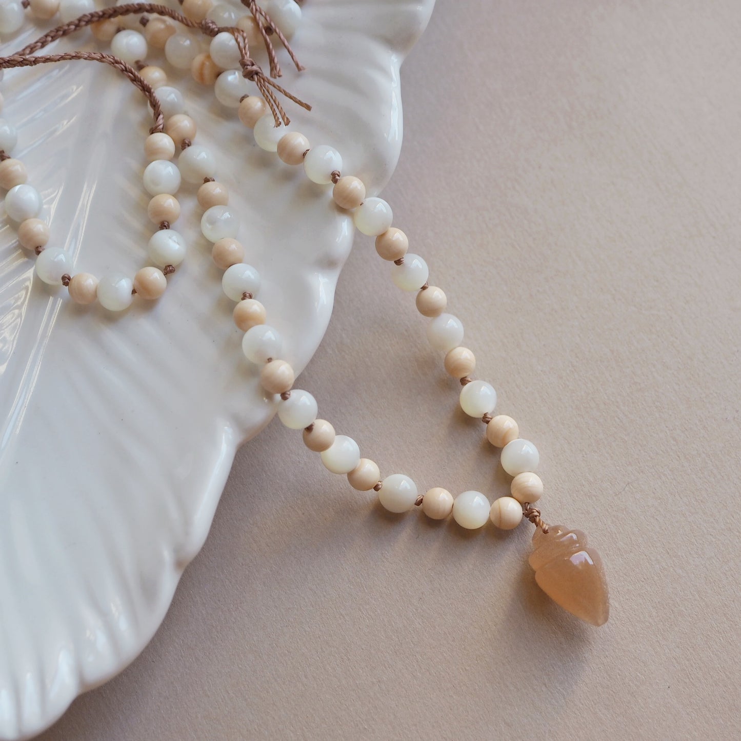 Collana Shellina Luna rosa