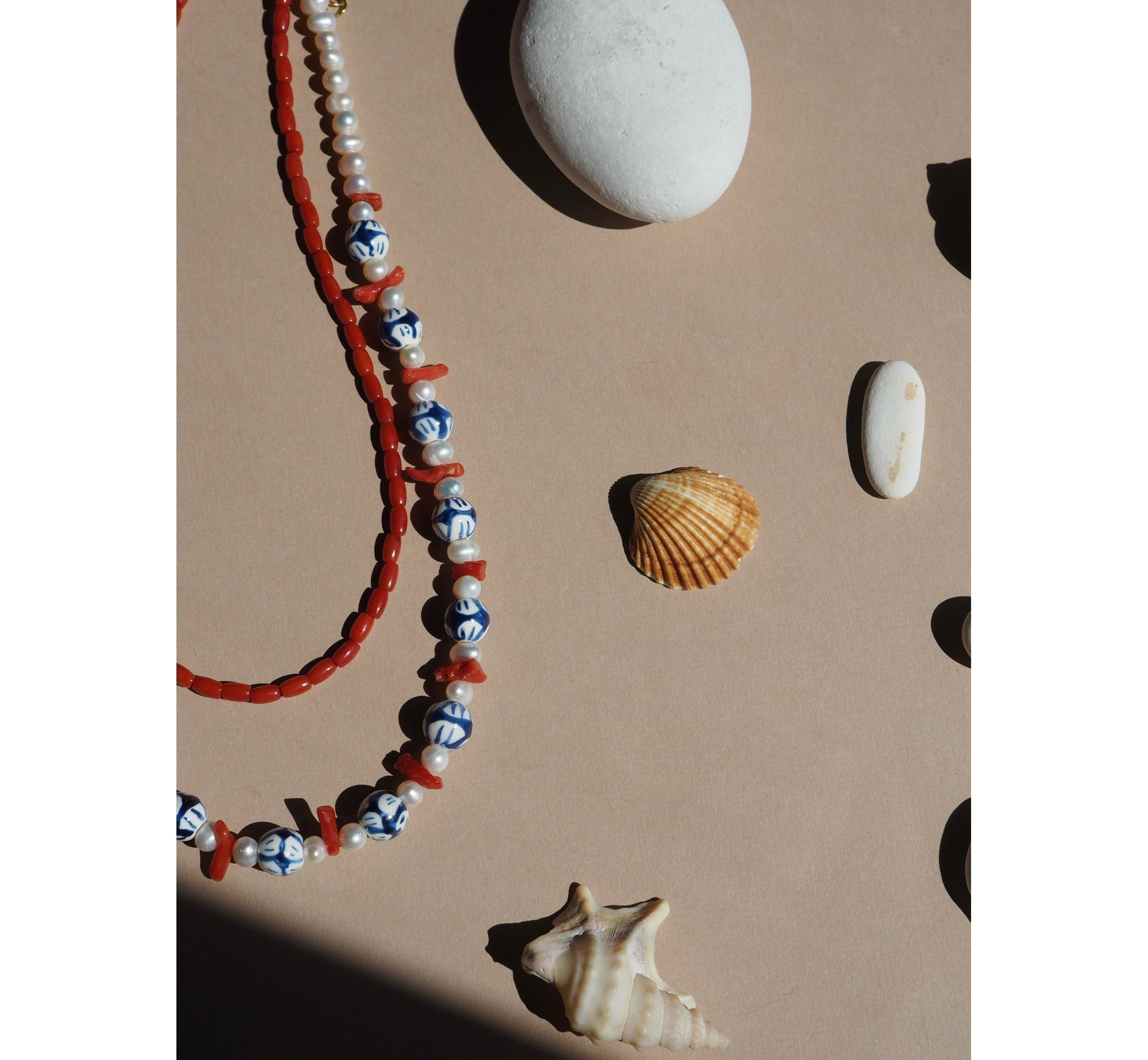 Chocker Risina corallo