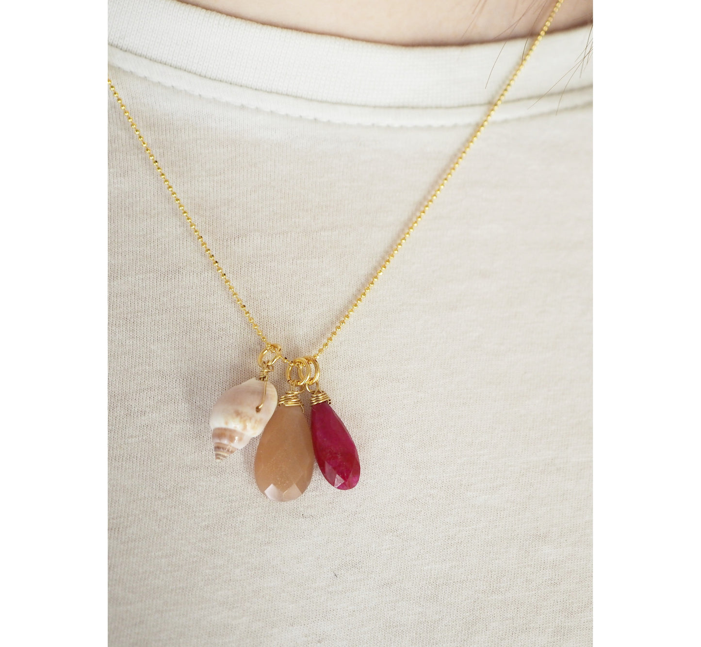Charm Pendente Rubino