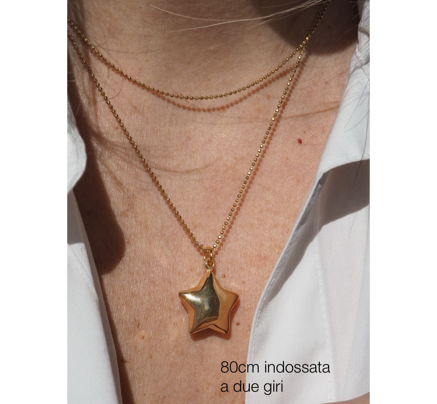 Collana MicroPallini Gold