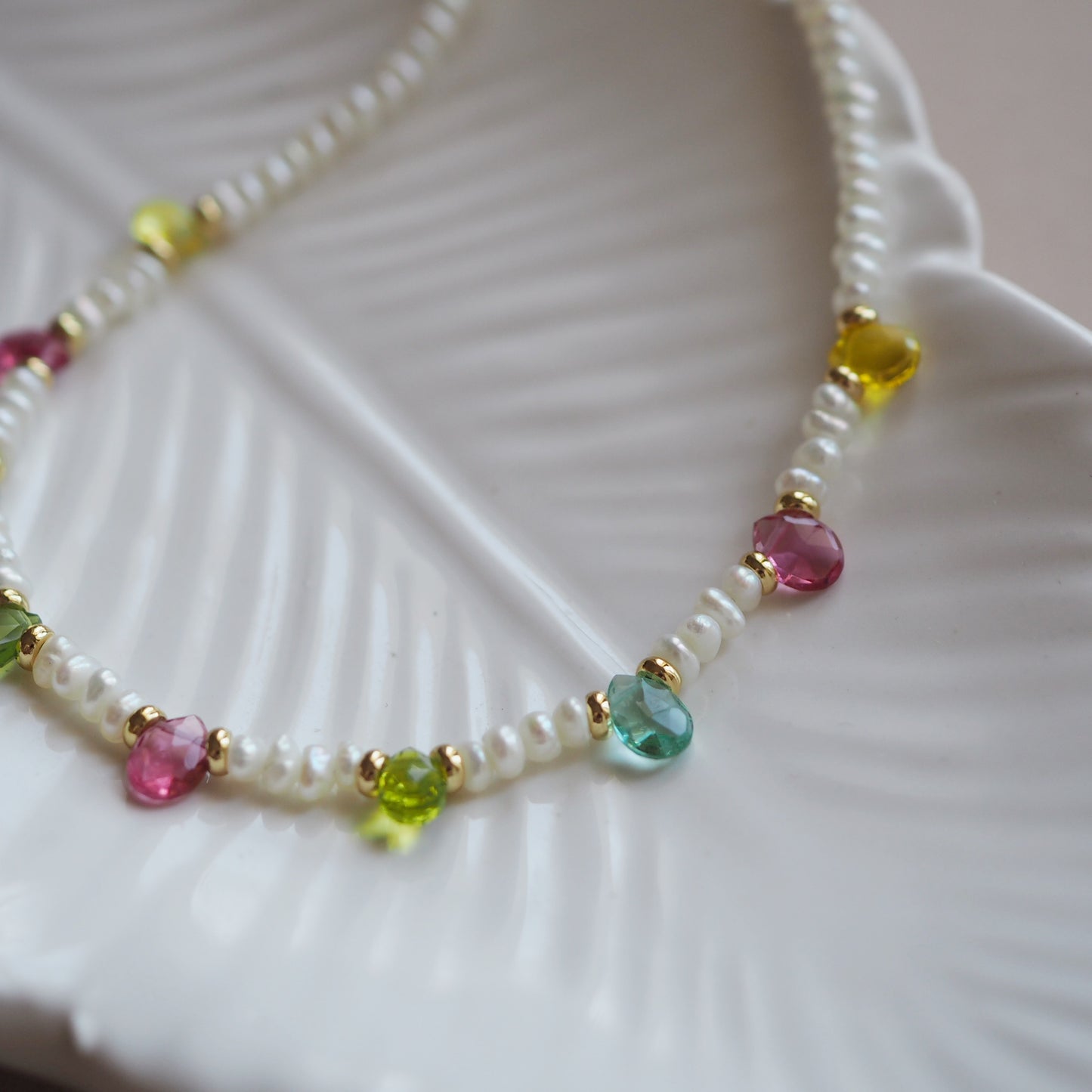 Collana Goccioline Perle Estate