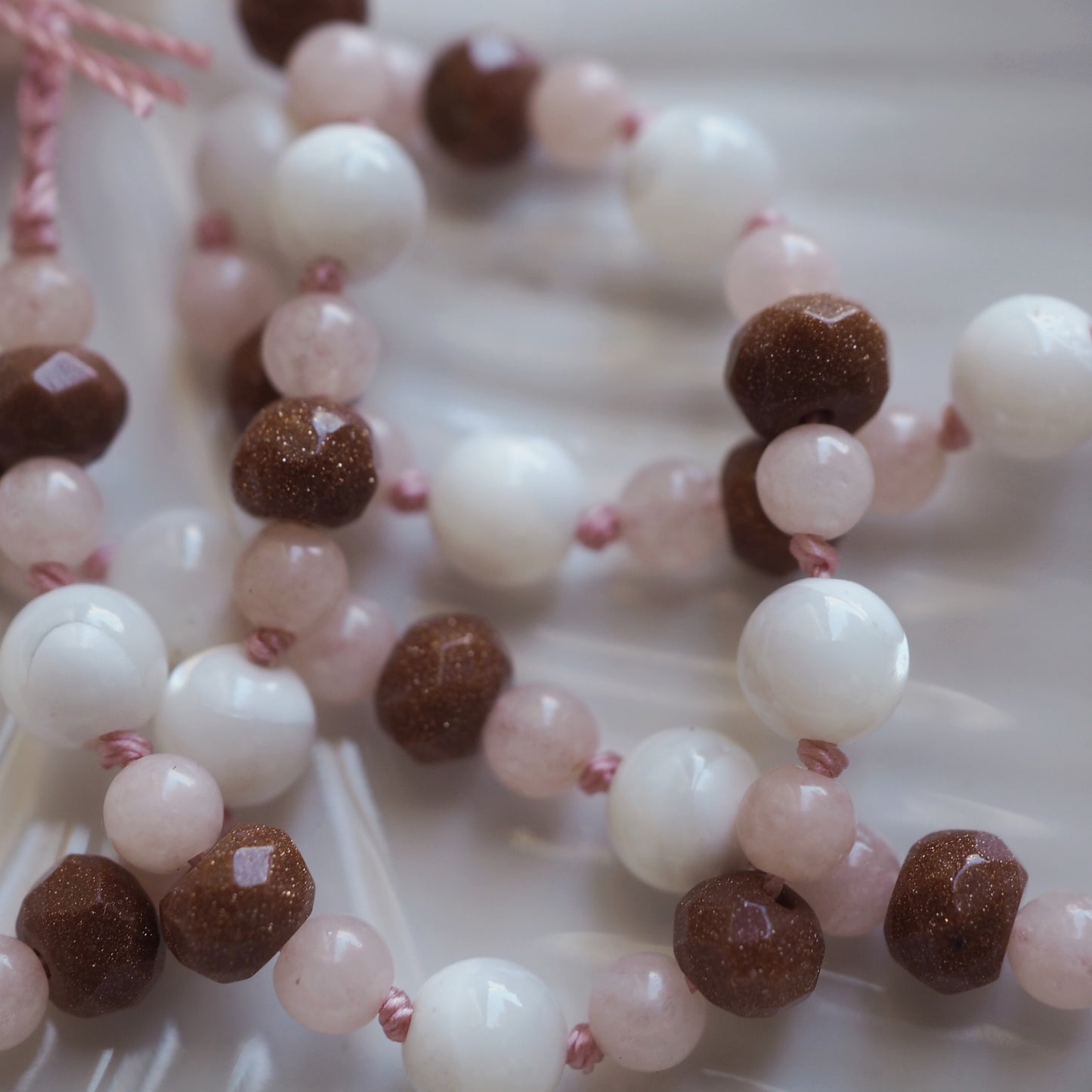 Collana Shellina Sole Rosa