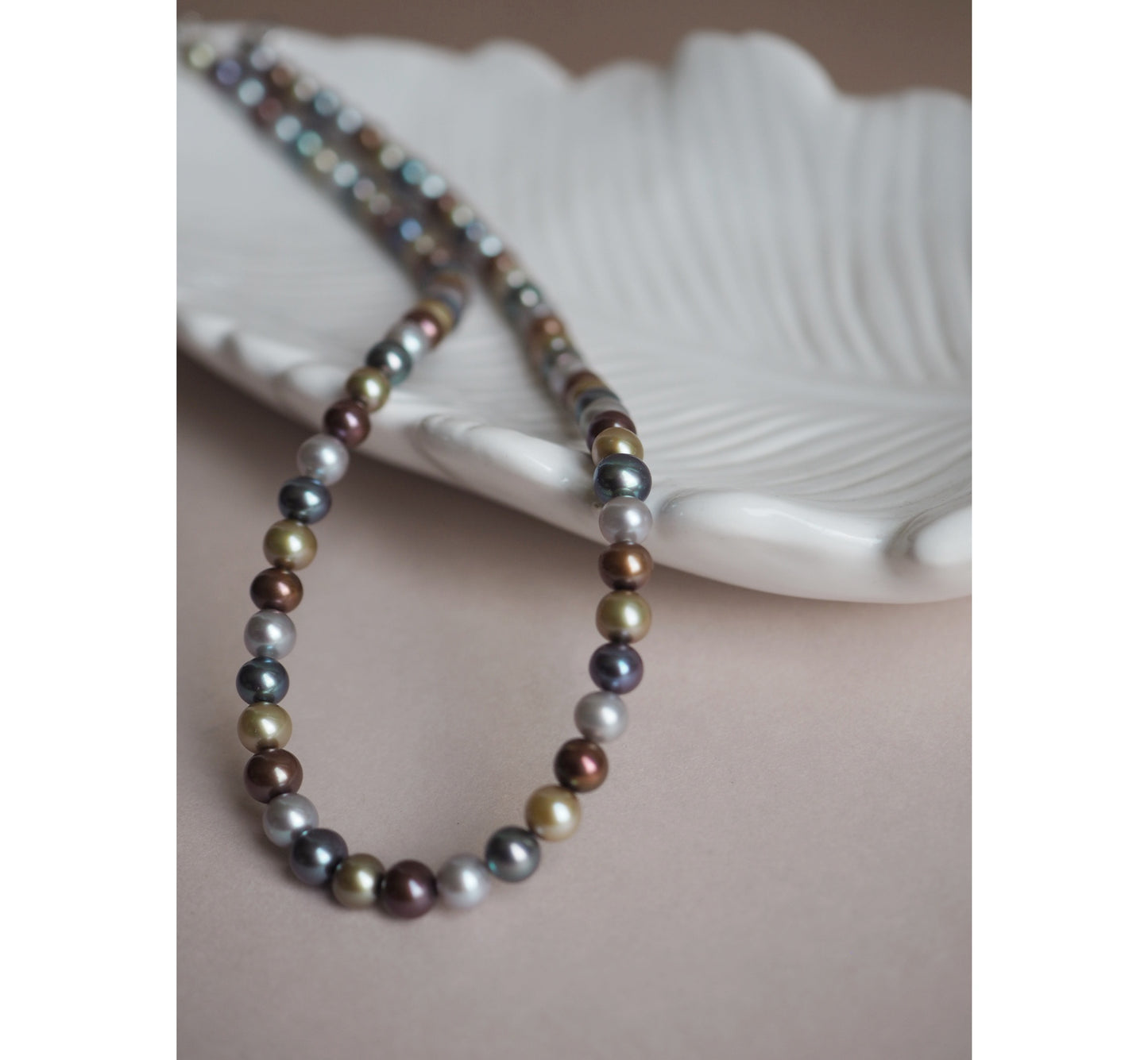 Collana Perle multicolor