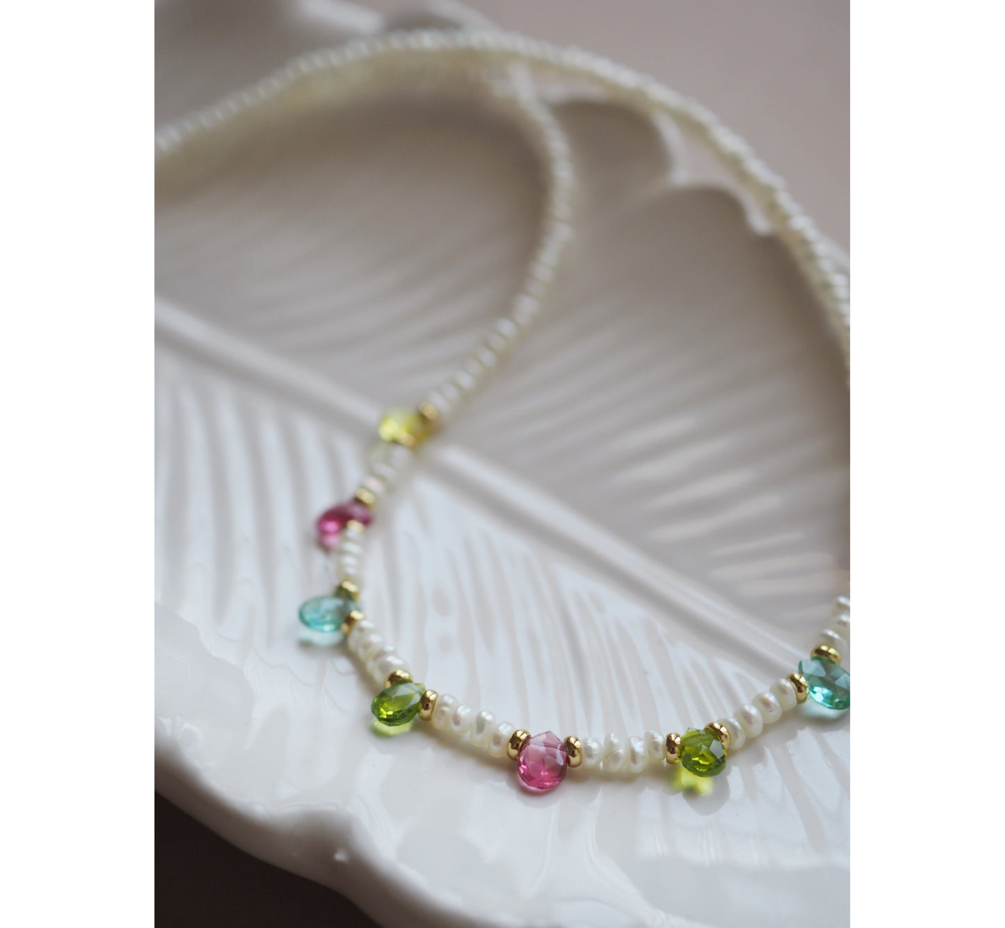 Collana Goccioline Perle Estate