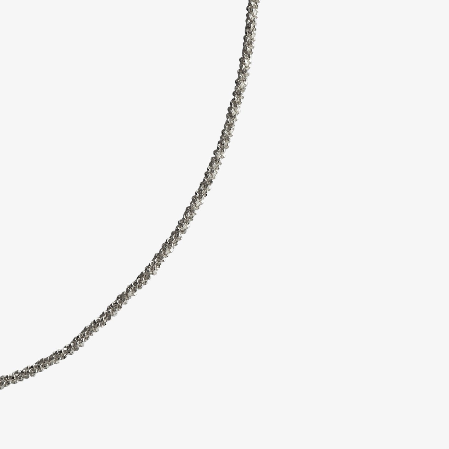 Collana Diamantina Silver