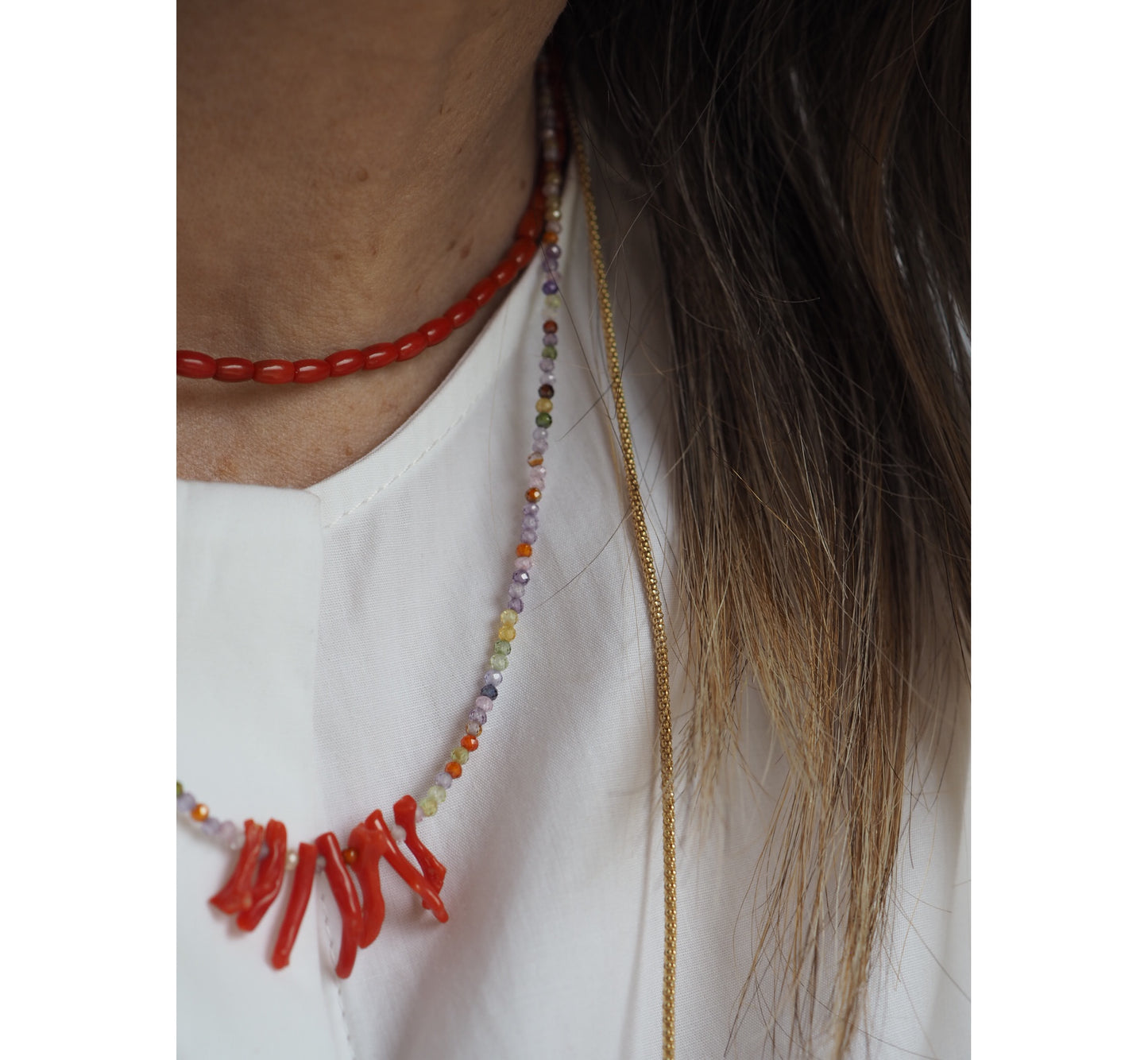 Collana Corallina Corta