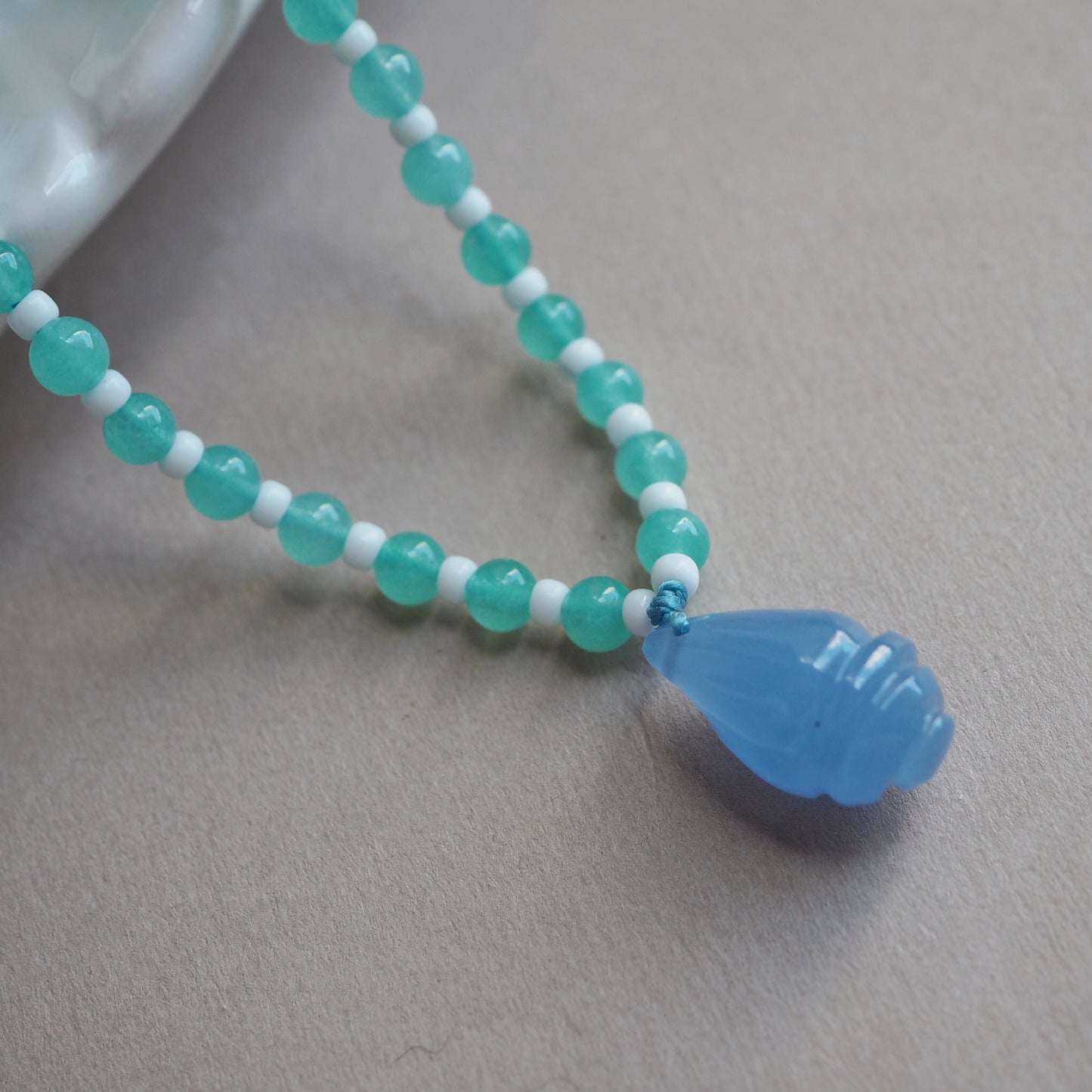 Collana Shellina Azzurro