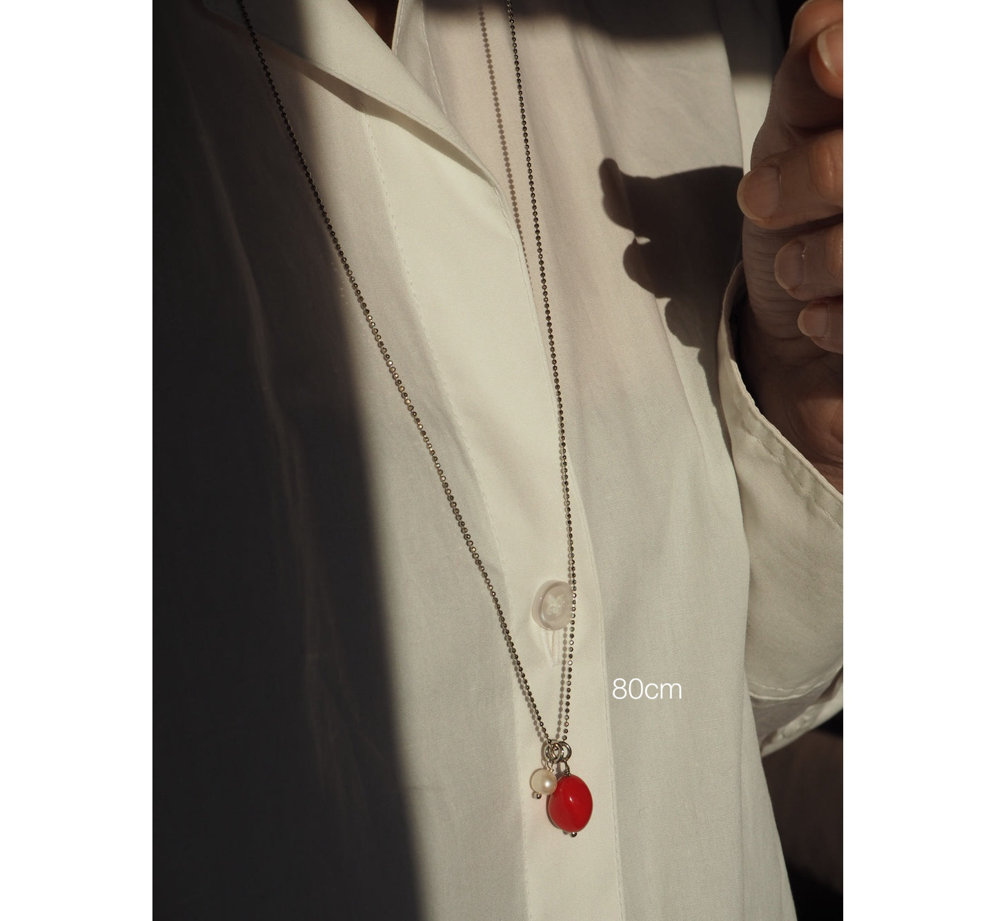 Collana Micropallini Silver