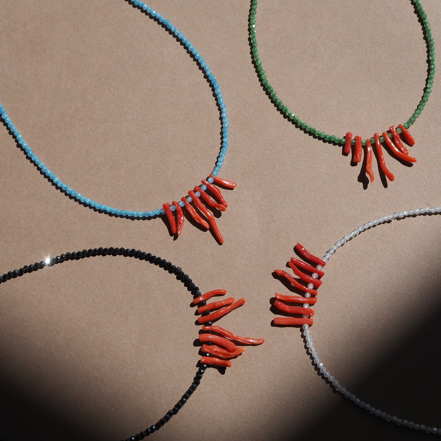 Collana Corallina Rosso