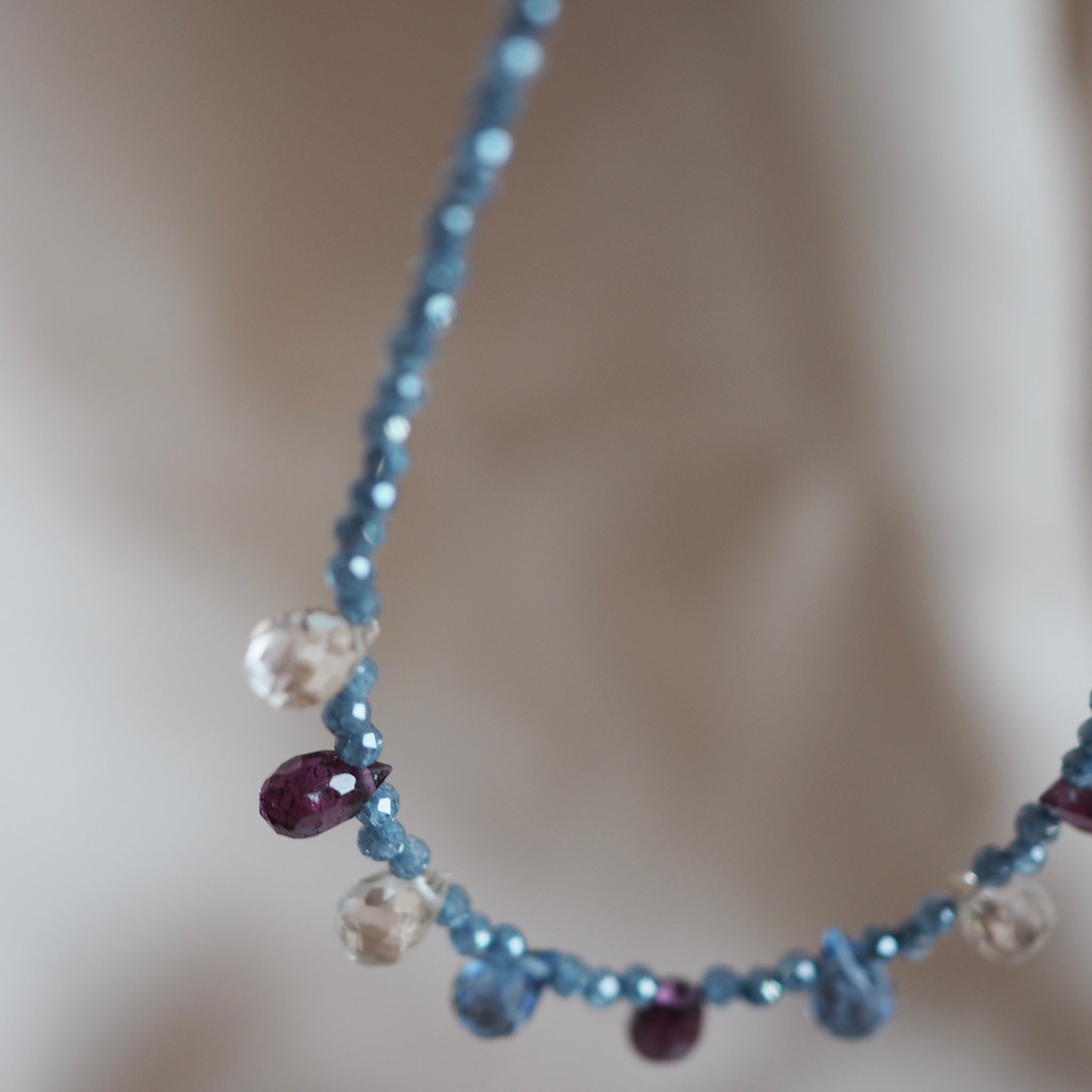 Collana Goccioline Notte di Rugiada