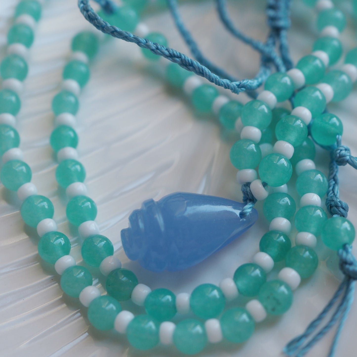 Collana Shellina Azzurro