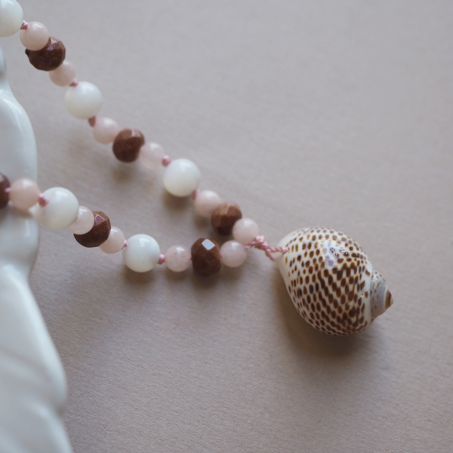 Collana Shellina Sole Rosa
