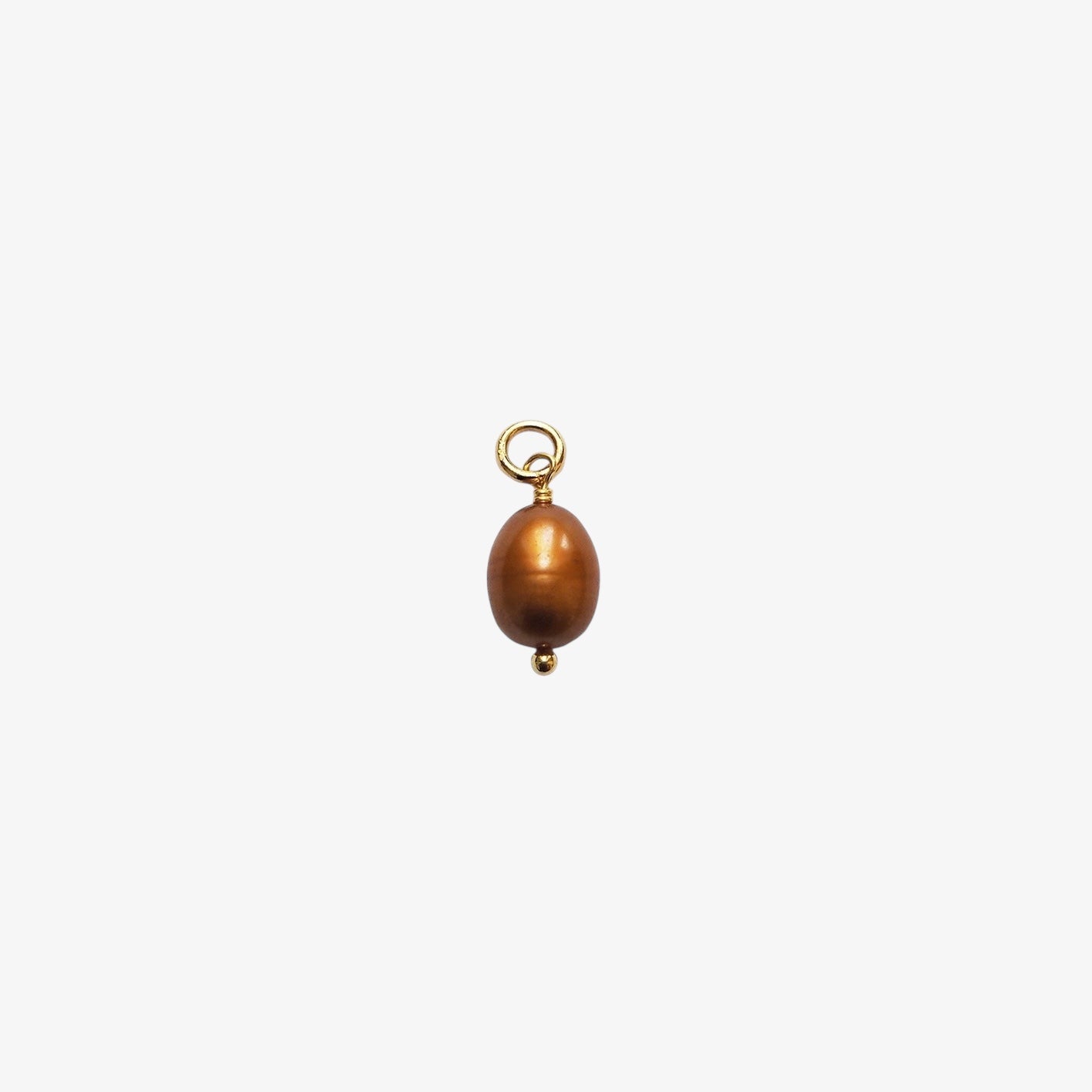 Charm Perla Bronzo