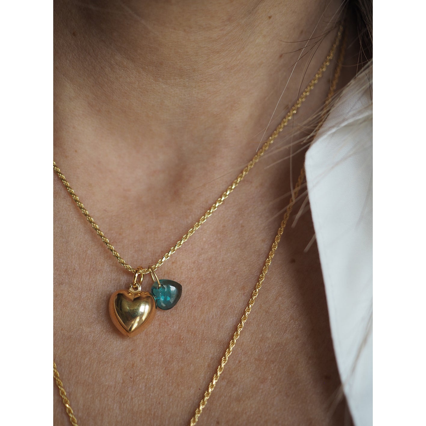 Charm Cuore Gold