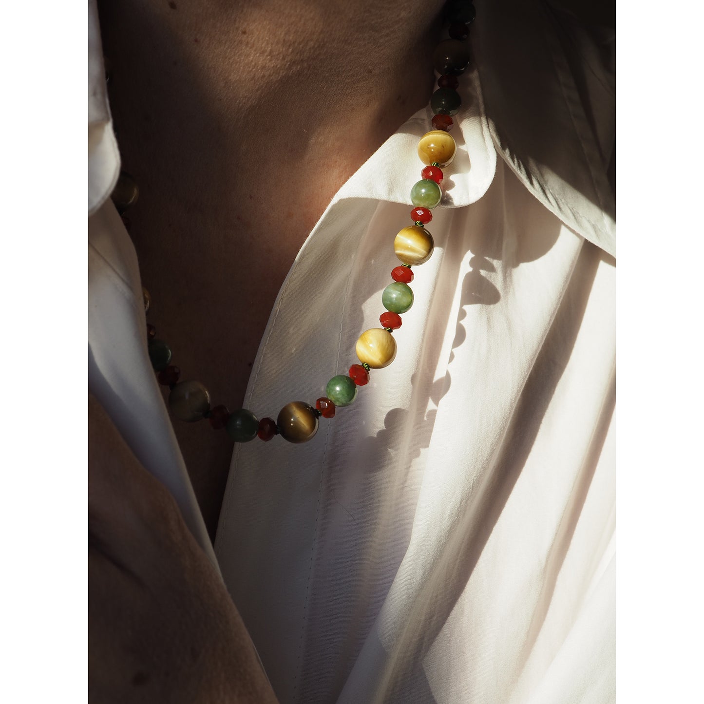 Collana Nodini Birmana