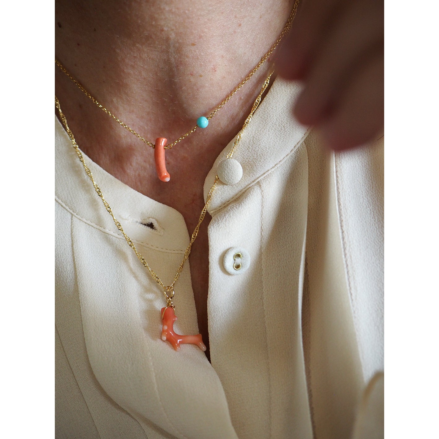 Chocker Corallino