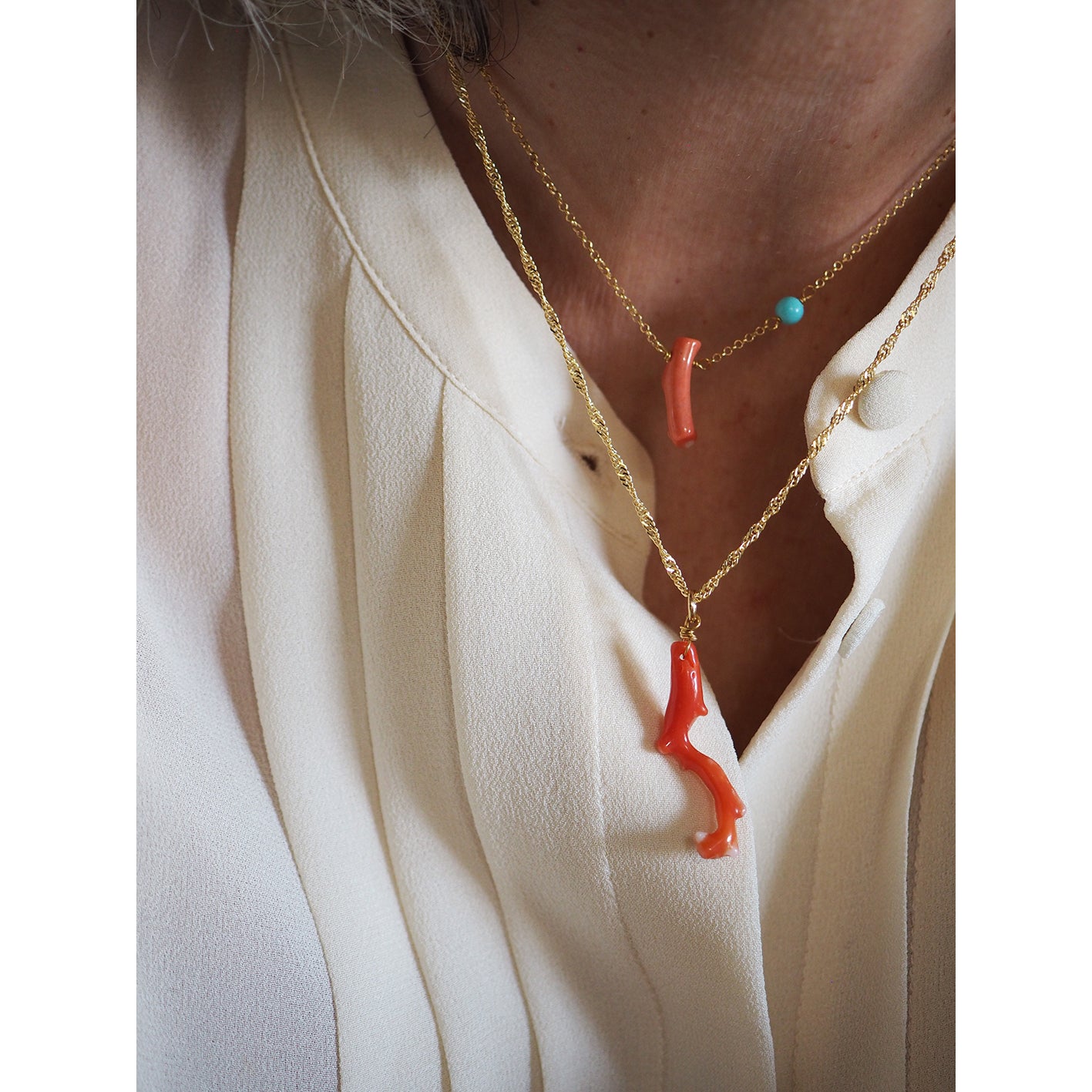Chocker Corallino
