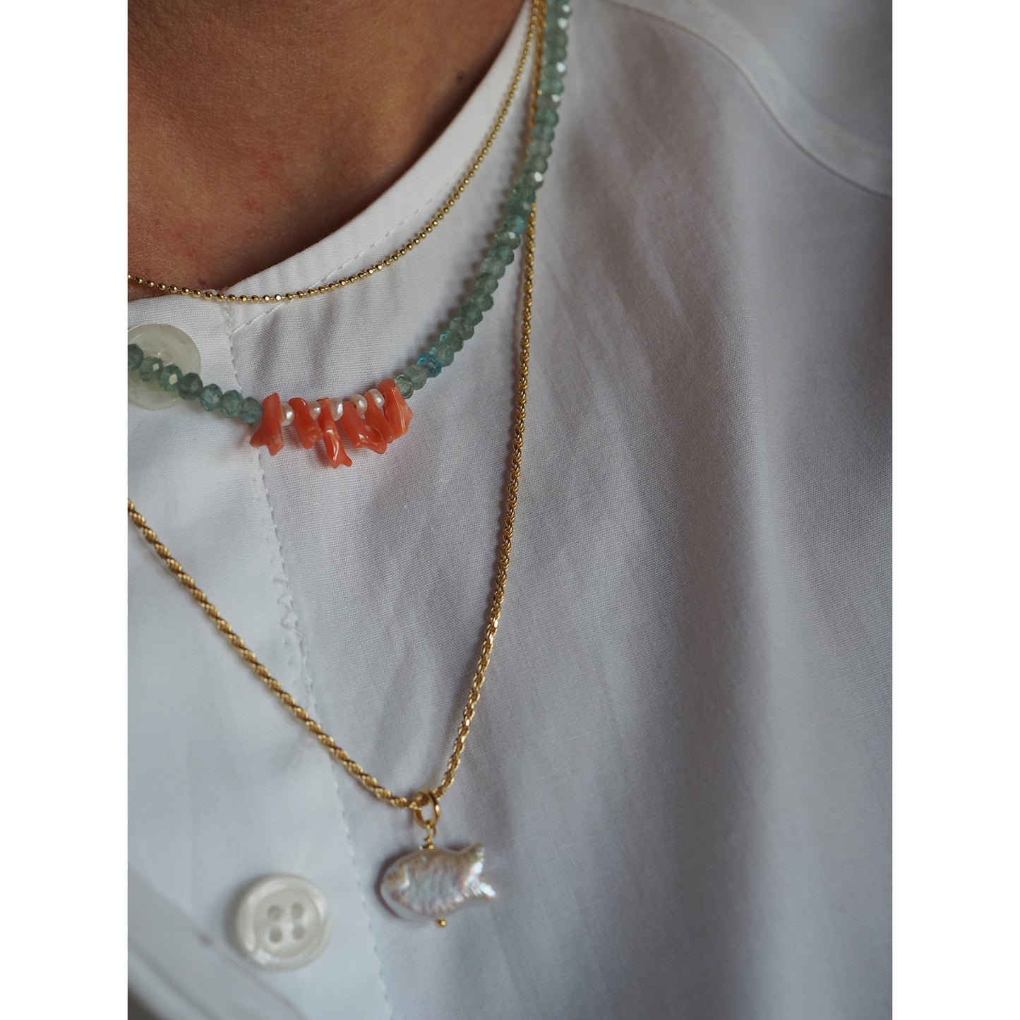 Charm Pesce perla