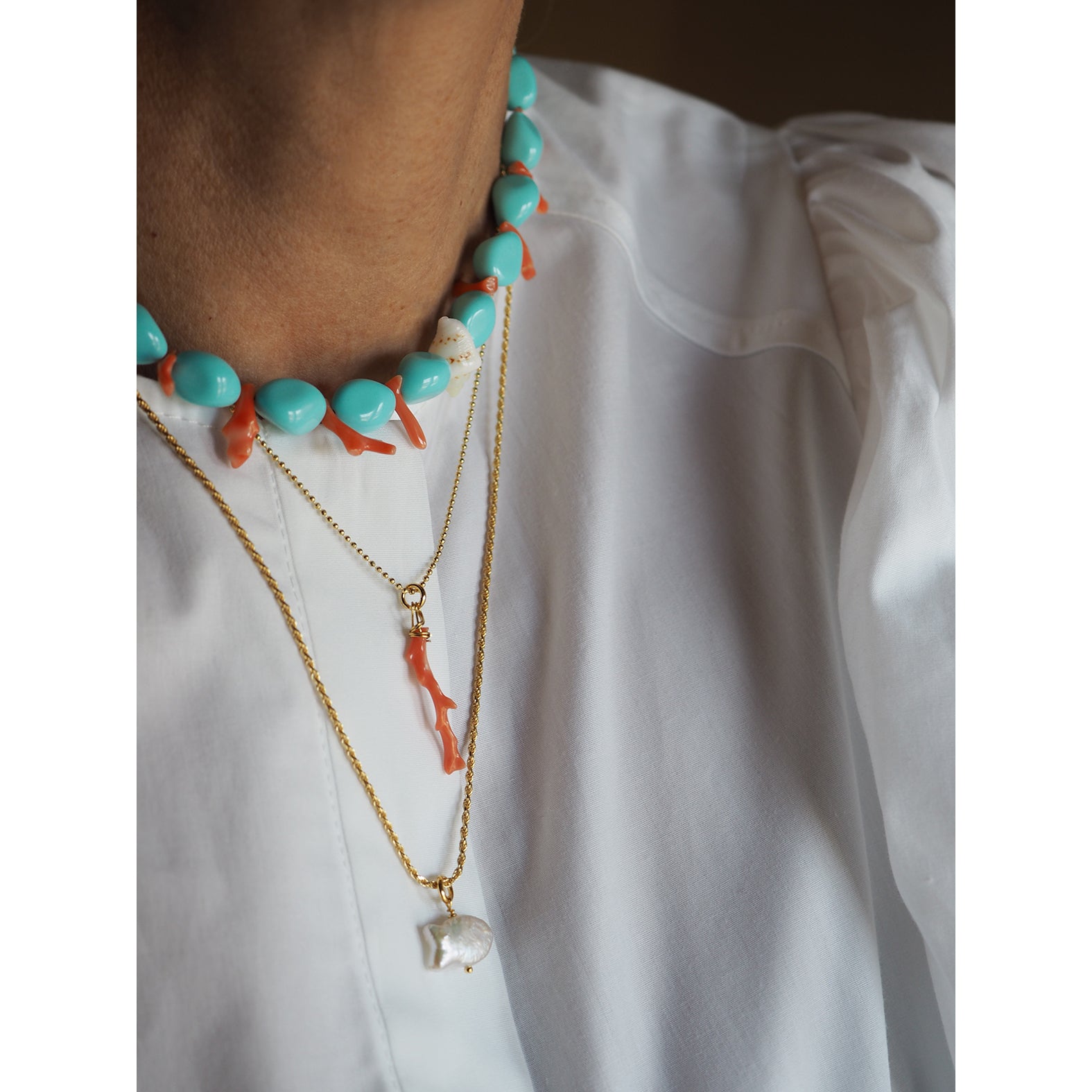 Chocker Elba turchese