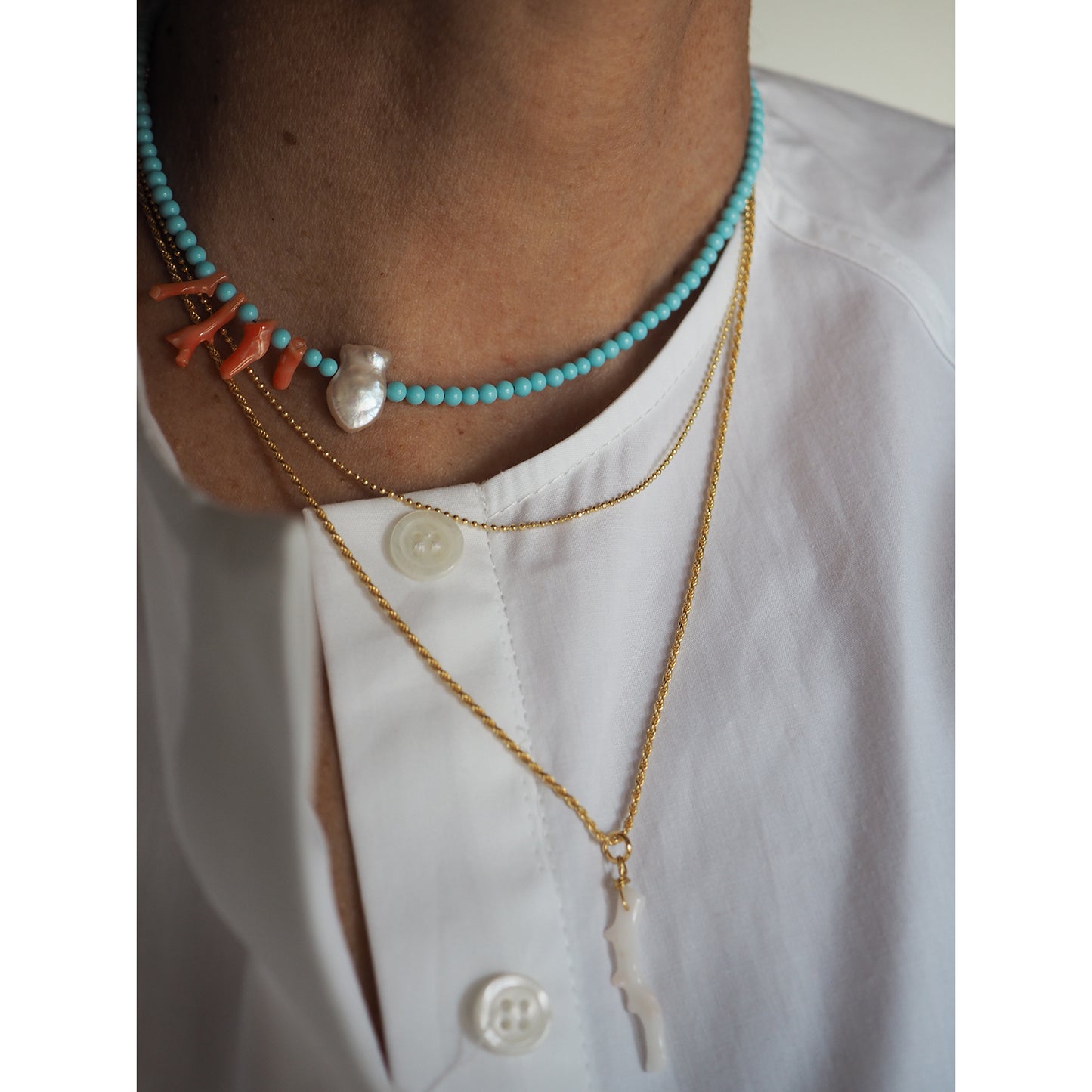 Chocker Salina turchese