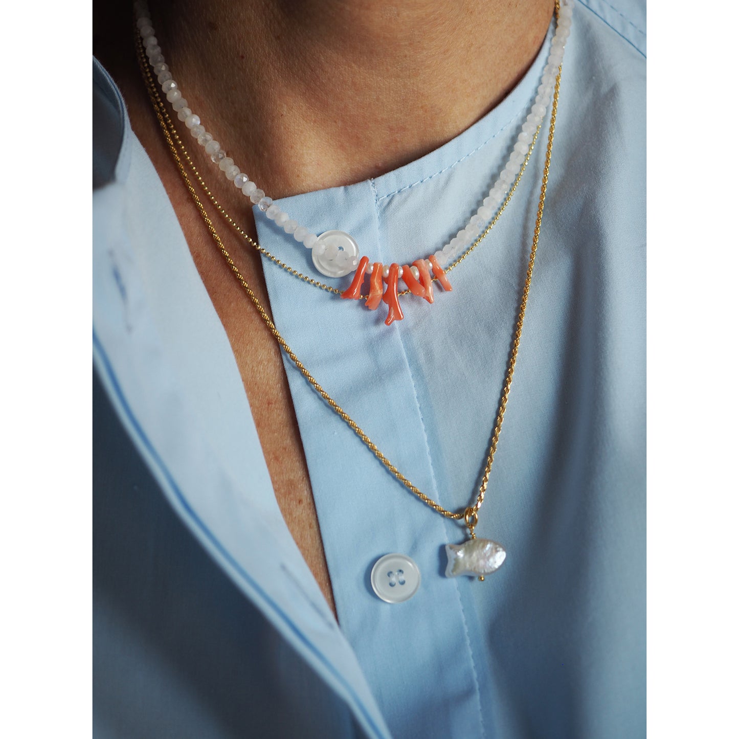 Charm Pesce perla
