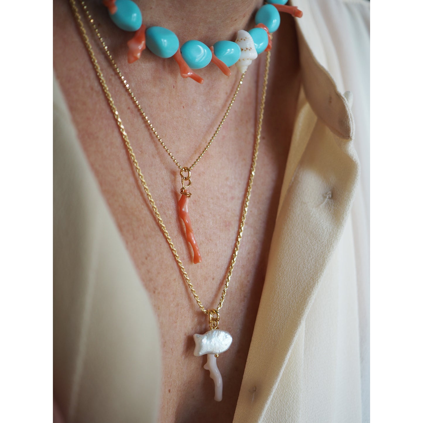 Charm Pesce perla
