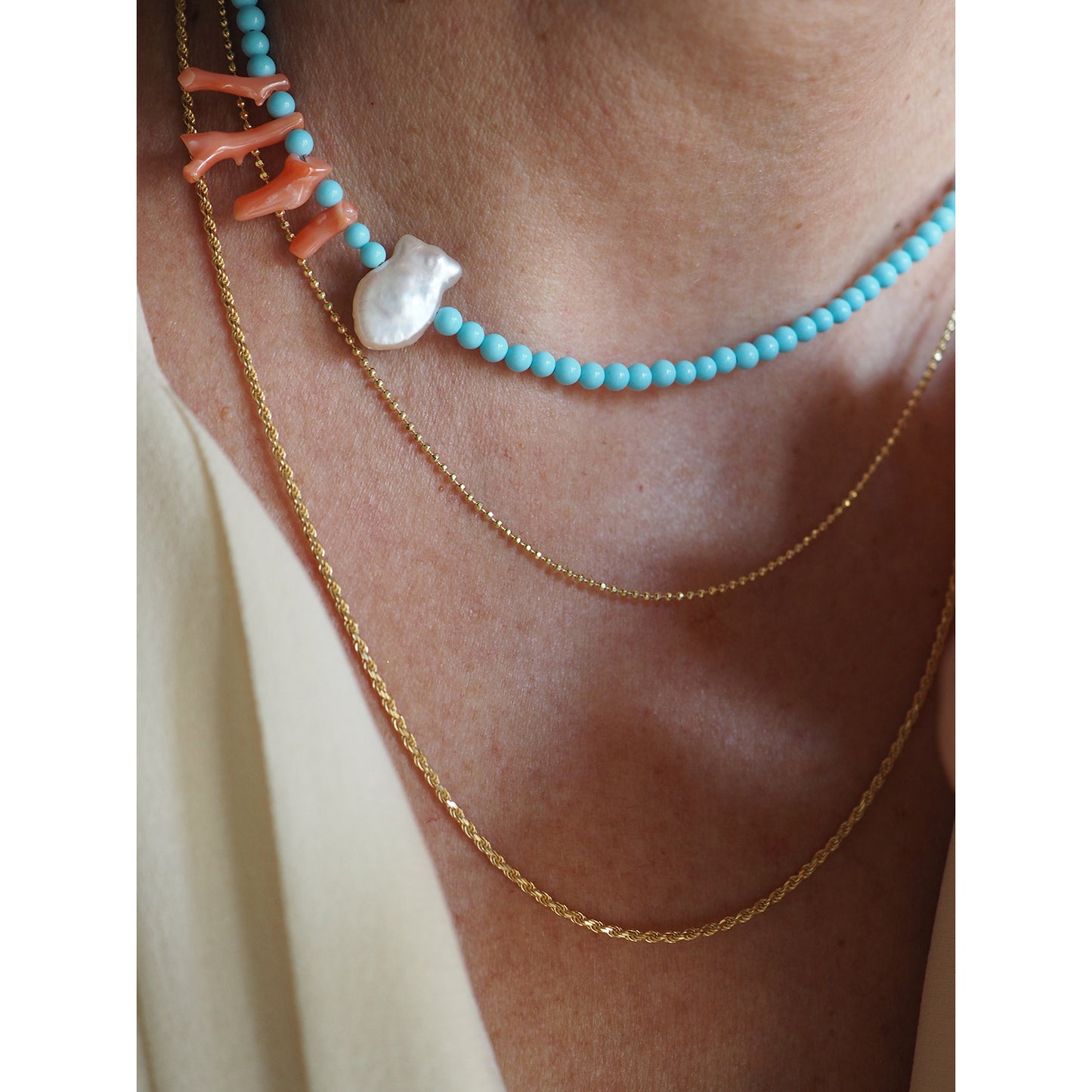 Chocker Salina turchese