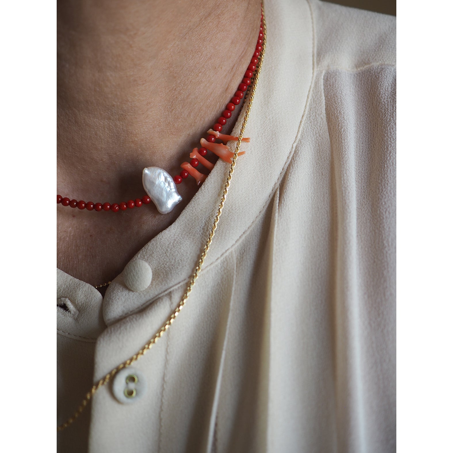 Chocker Salina rosso