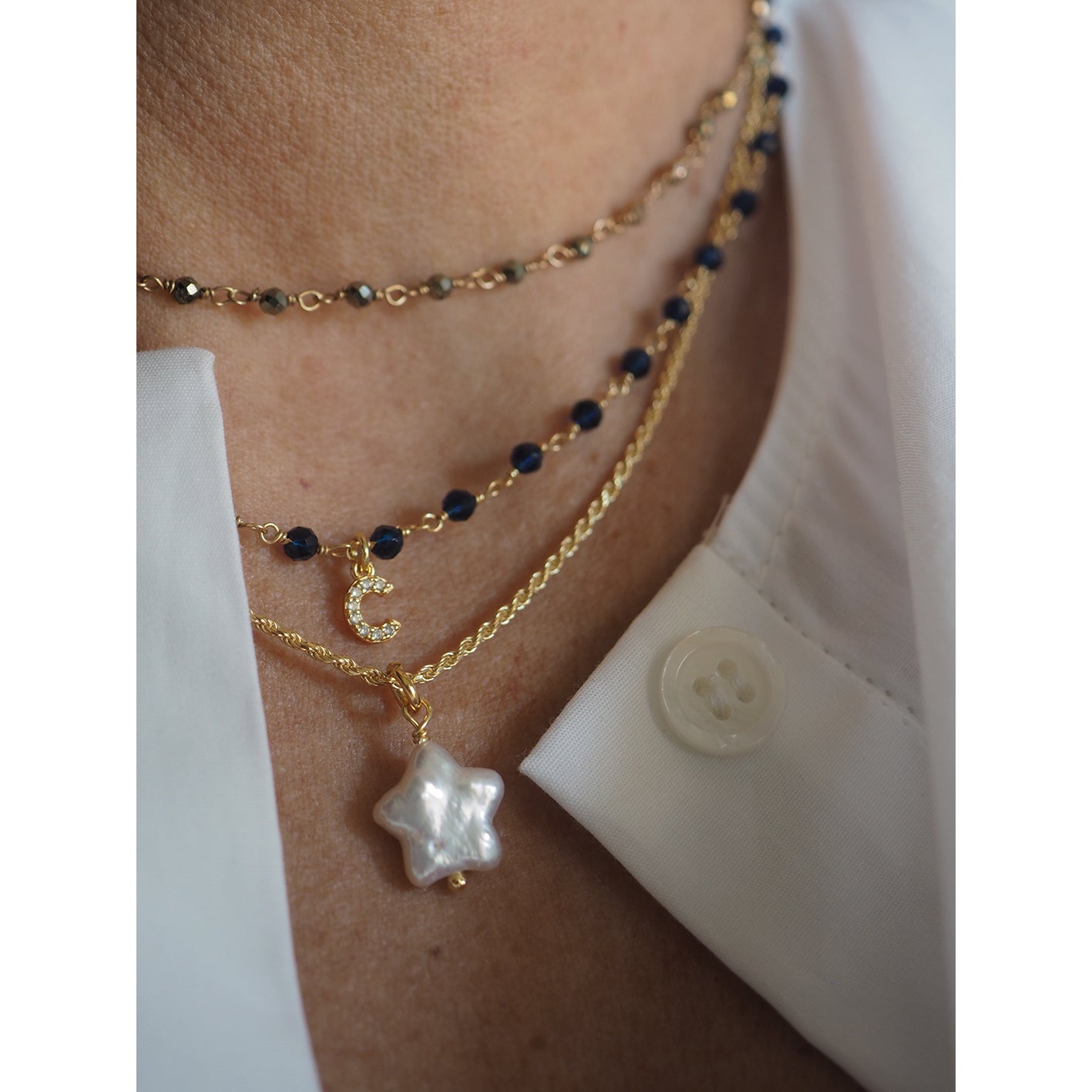 Charm Stella perla