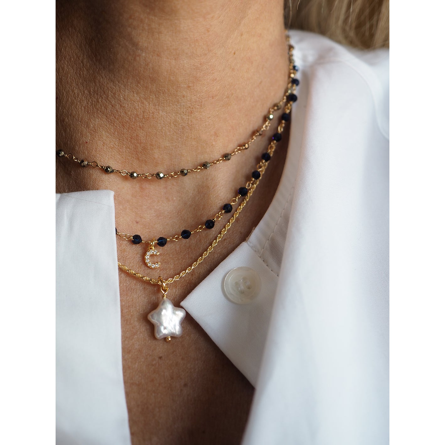 Charm Stella perla