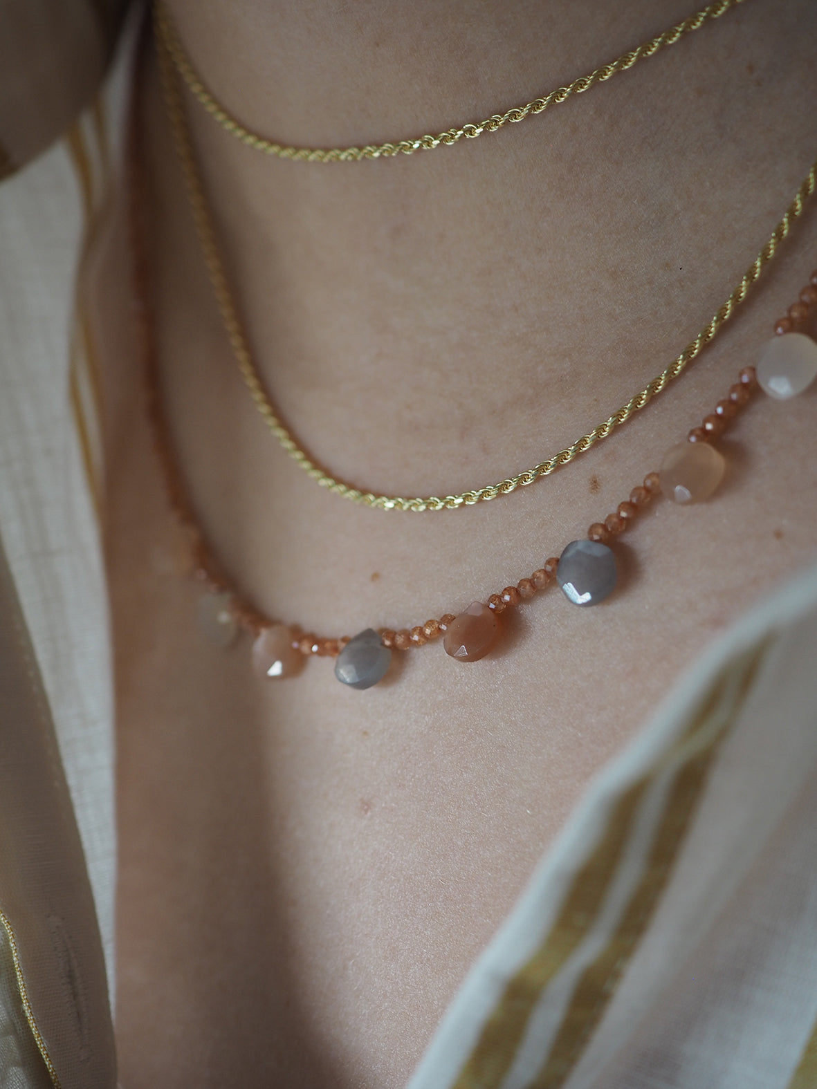 Collana Goccioline Terra di Sole