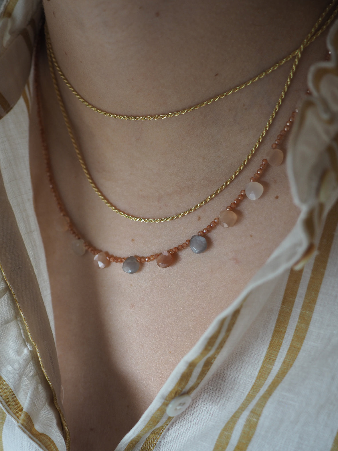 Collana Goccioline Terra di Sole