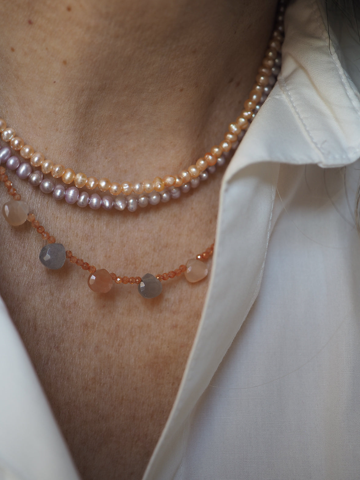 Collana Goccioline Terra di Sole