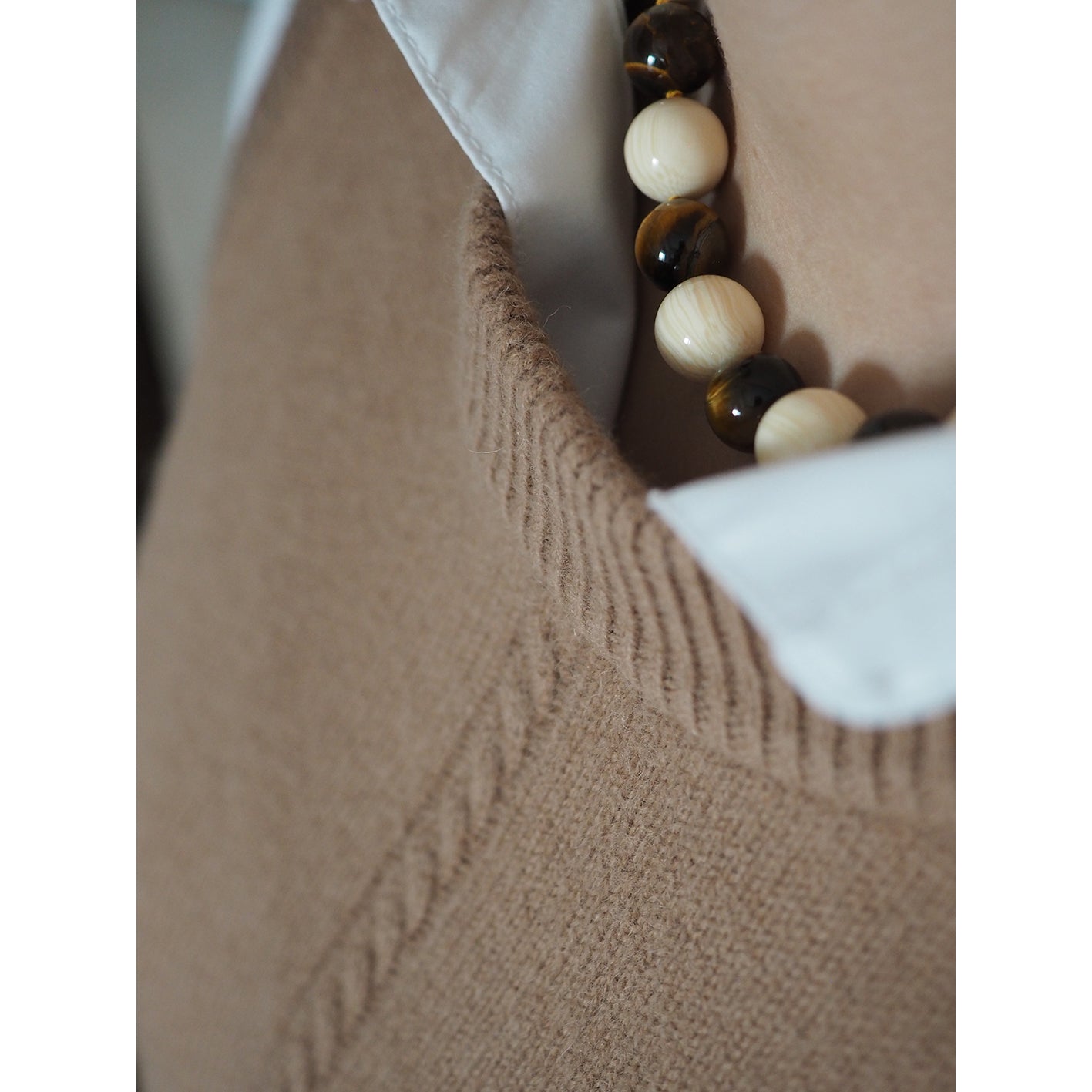 Collana Nodini Avorio
