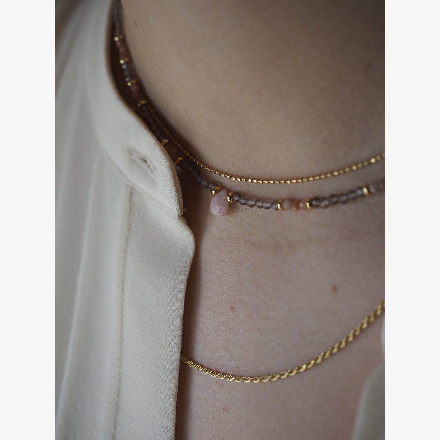 Collana Monogocciolina Fumè