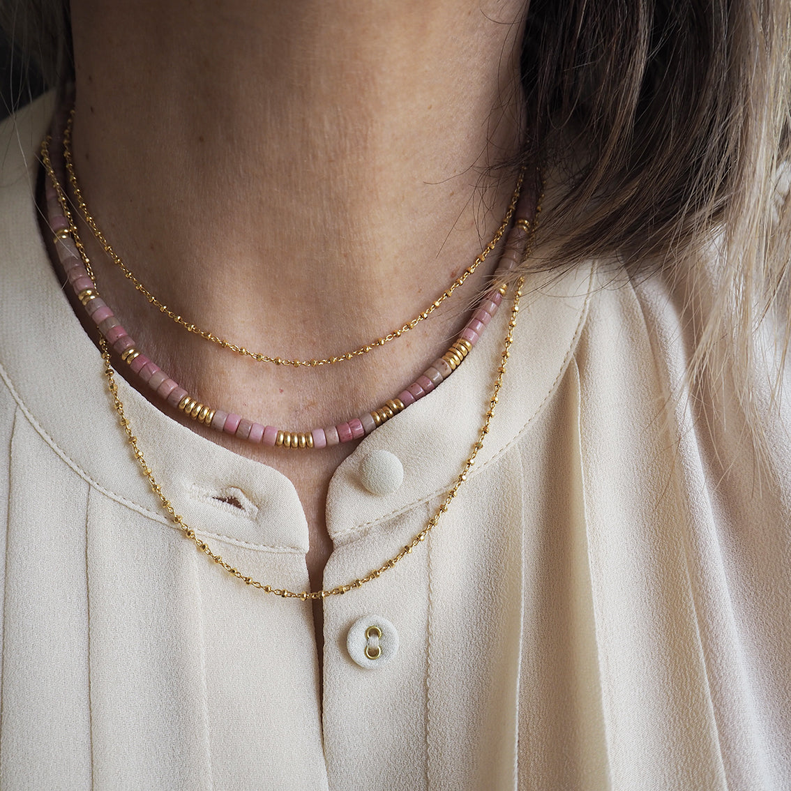 Collana lunga Annie Gold