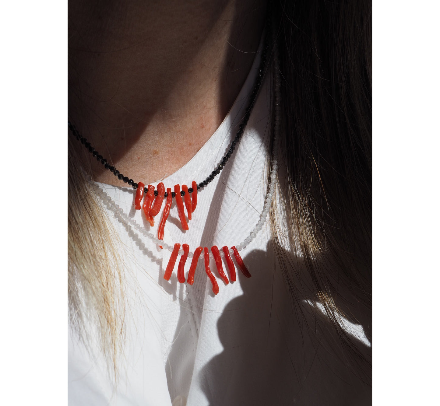 Collana Corallina Rosso