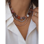 Collana Nodini Argilla