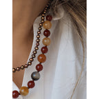 Collana Nodini Moka
