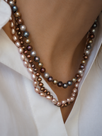 Collana Nodini Moka